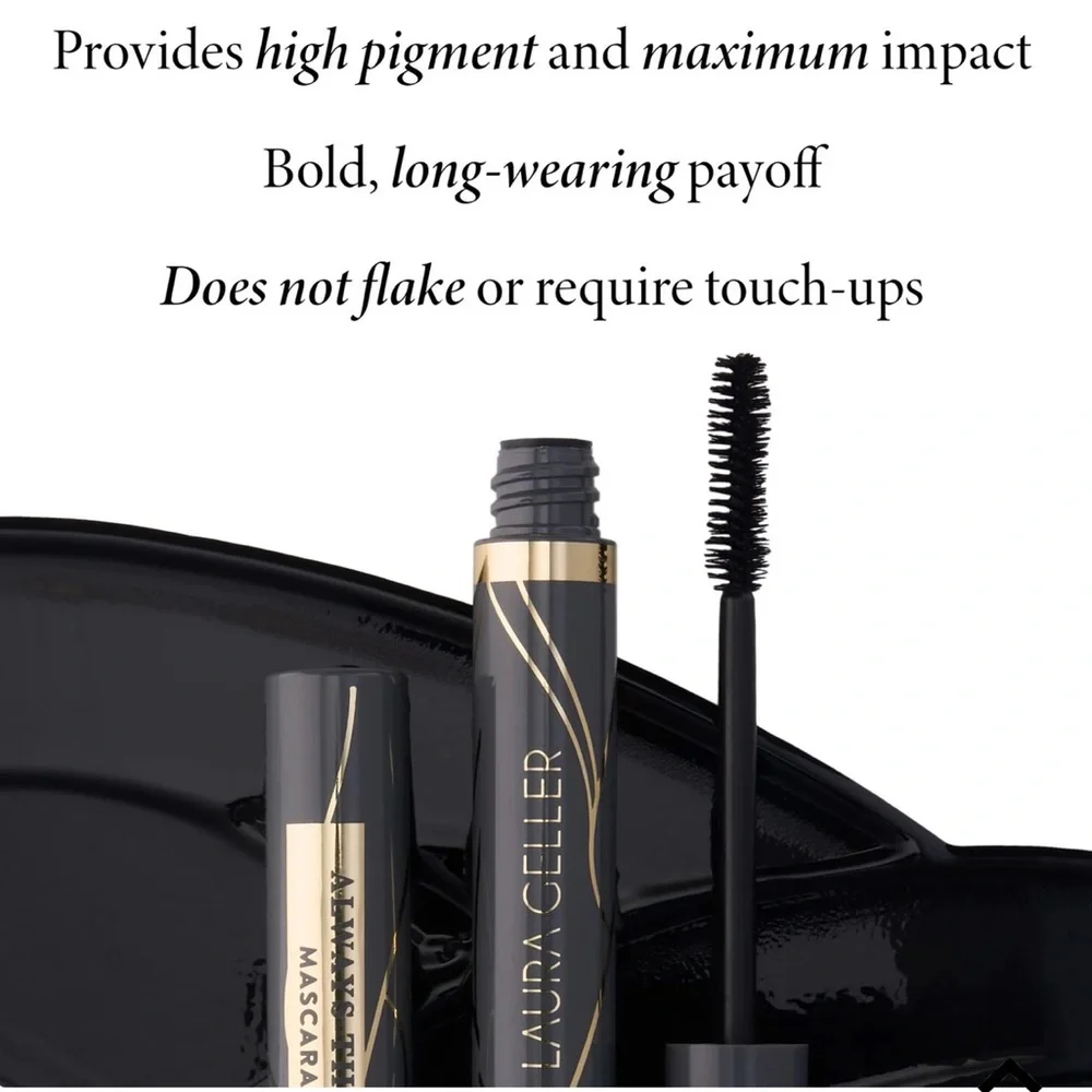 Laura Geller Always There Lengthening Mascara in Black 11.1ml BRAND NEW/SEALED